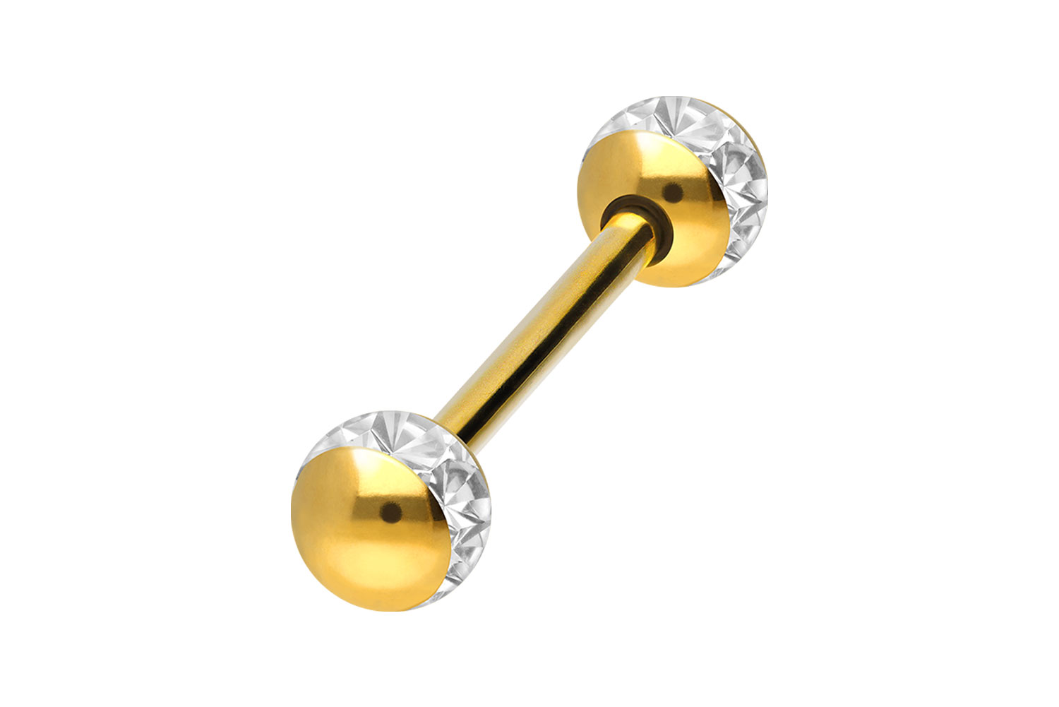 Chirurgenstahl Barbell Piercing EPOXY-RING-KUGELN